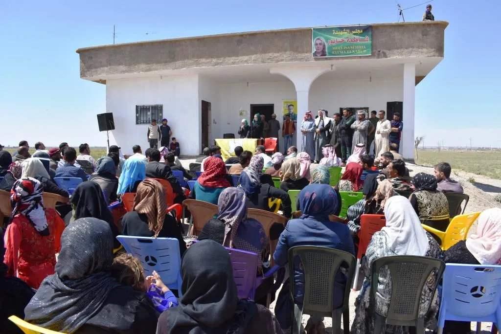 افتتاح مركز لمجلس قرية الجلامدة بريف دير الزور