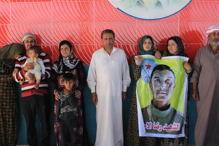 قامشلو تودع الشهيد رضا صالح إلى مثواه الأخير