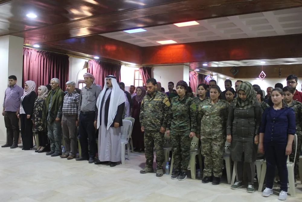 التحالف الوطني الديمقراطي السوري يحتفل بذكرى تحرير الطبقة