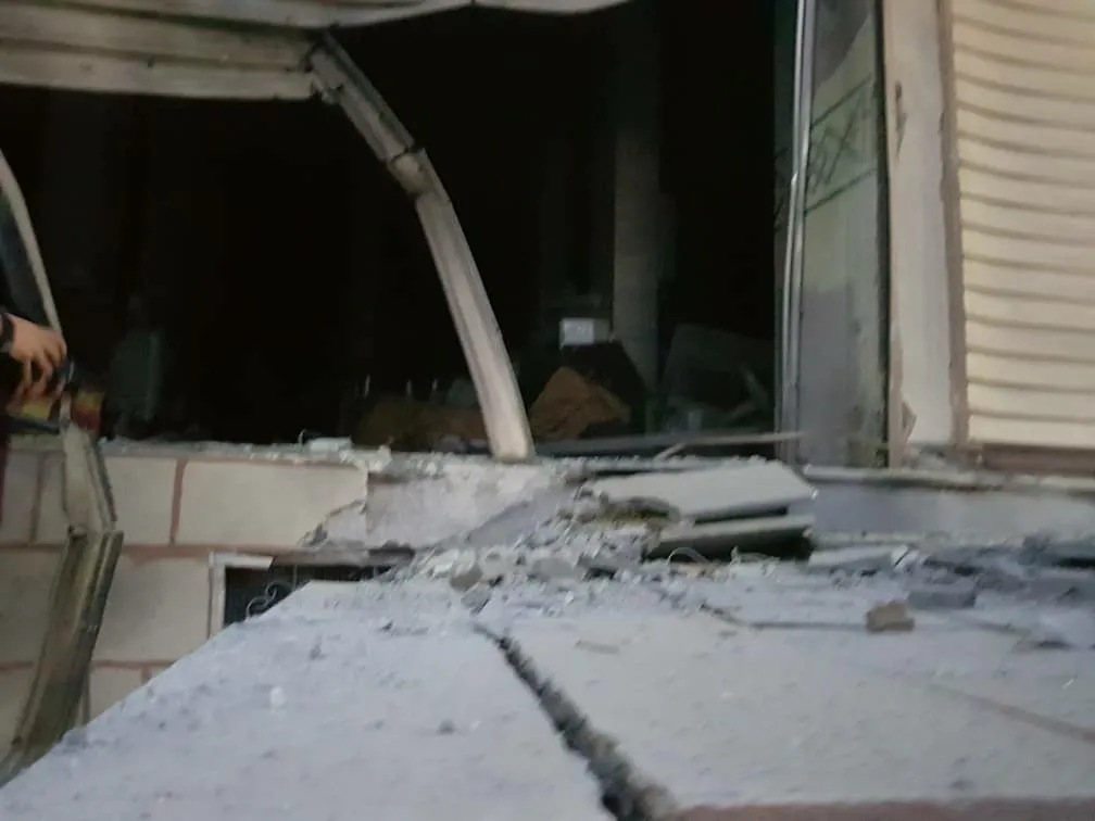 أضرار مادية بانفجار لغمين في منبج