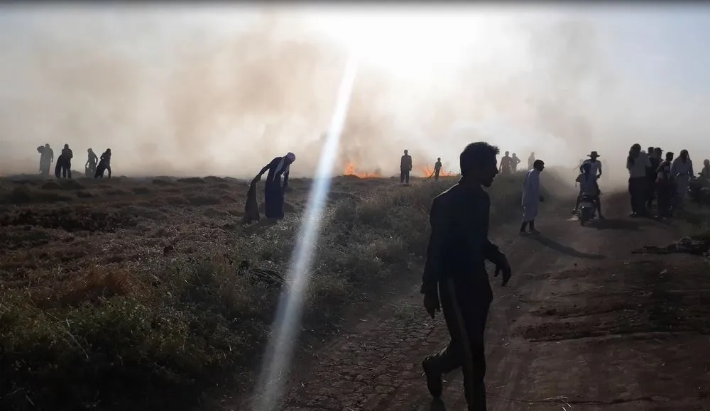 فرق الإطفاء استنفرت اليوم لإخماد 6 حرائق في تل حميس