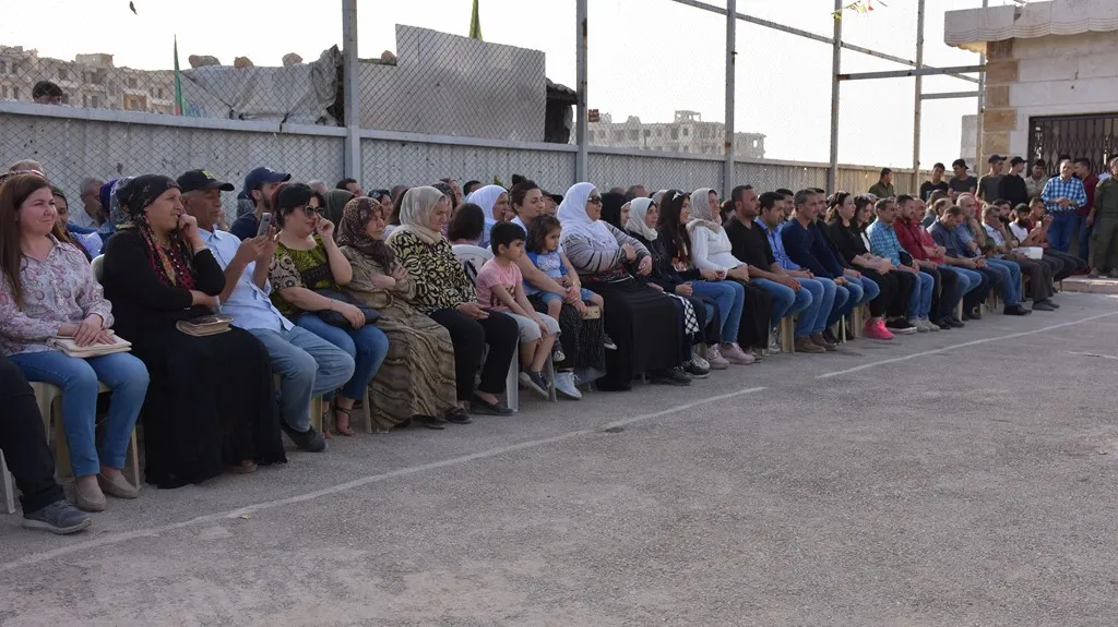 افتتاح ملعب ومسبح "شهداء مقاومة الشيخ مقصود" في حلب