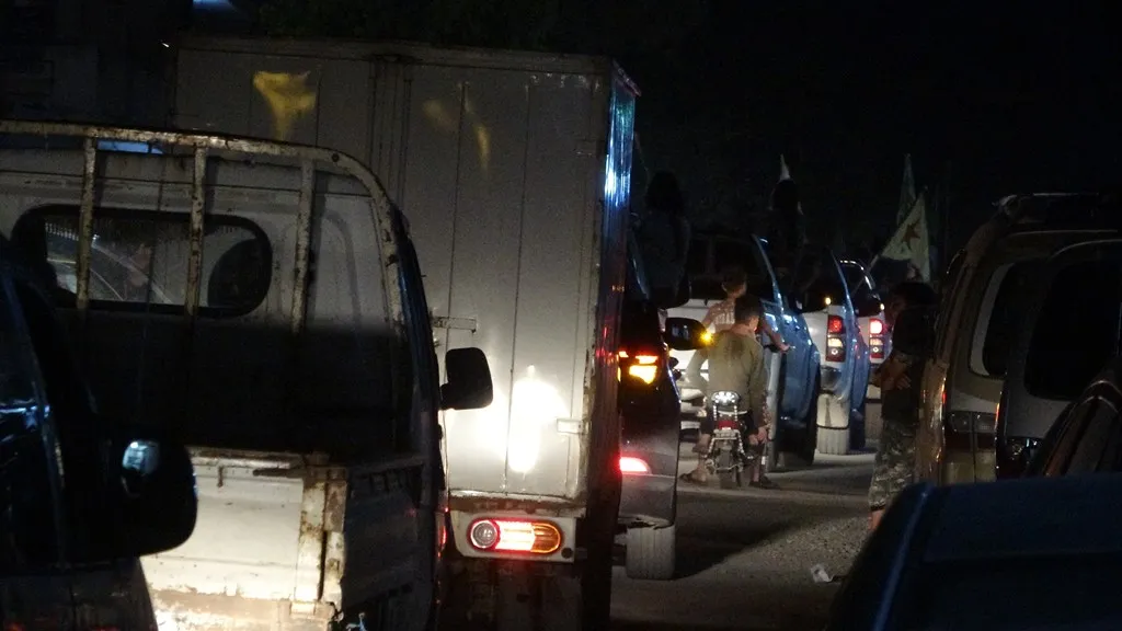 احتفالات في ديرك بمناسبة انتصار مقاومة المضربين عن الطعام