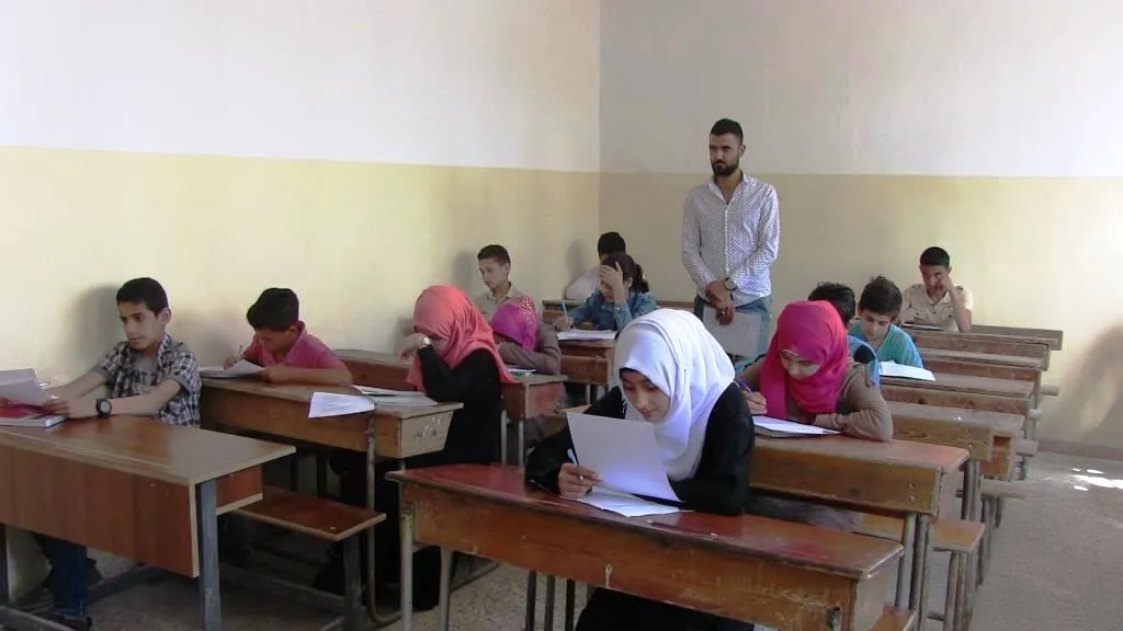 مجموعة من الخطط والتحضيرات للارتقاء بالوضع التعليمي في الرقة