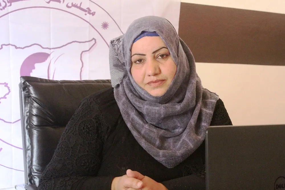 زمزم العبدو: مهمتنا وضع القوانين والدساتير التي تحمي المرأة وتُنظم عملها