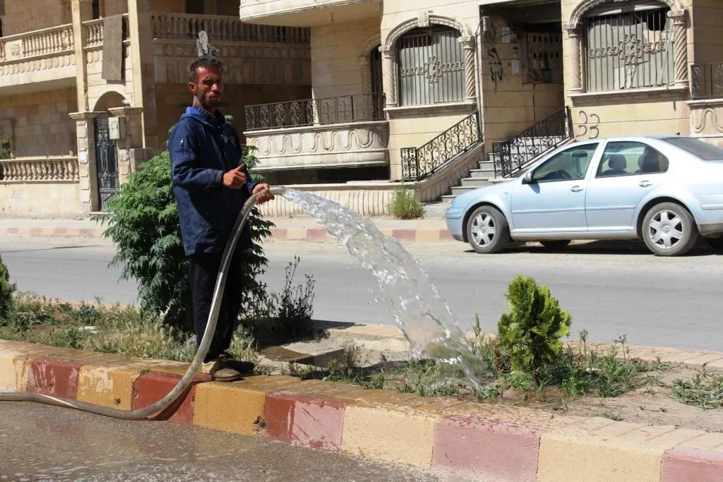 حزمة من الأعمال الخدمية تطلقها بلدية الرقة قبل حلول عيد الفطر