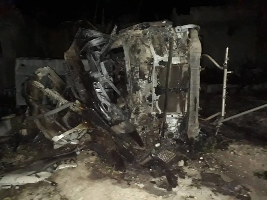 انفجار سيارة غربي منبج يخلف أضرار مادية