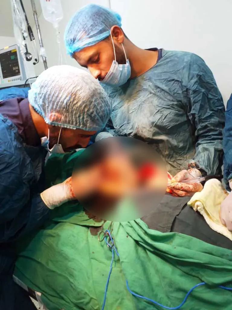 إجراء أول عملية جراحية في مشفى الكسرة بريف دير الزور