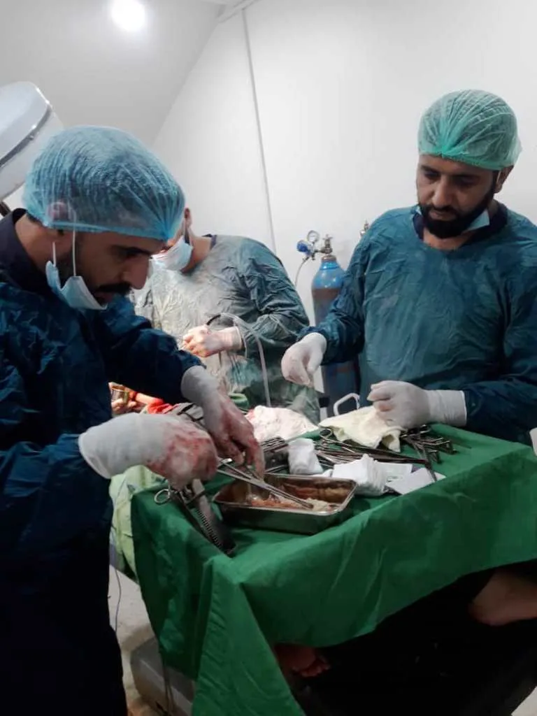 إجراء أول عملية جراحية في مشفى الكسرة بريف دير الزور