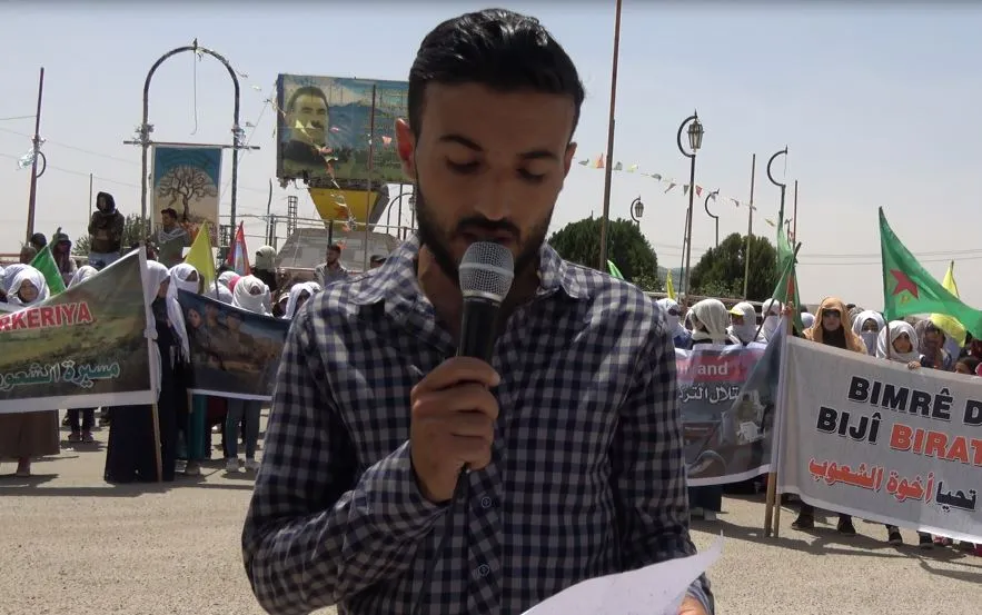 أبناء تل براك ينددون بالهجمات العدوانية التركية على مناطق باشور كردستان