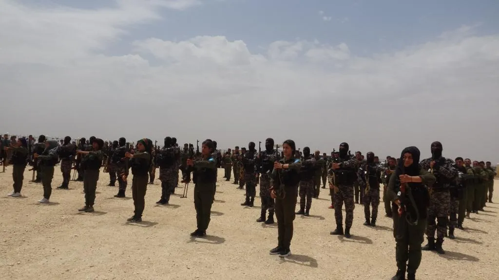 الرقة تشيع جثمان شهيد قوى الأمن الداخلي مصطفى الخلف