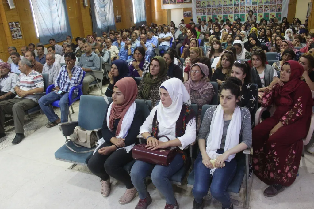أهالي الدرباسية يستذكرون الشهيدة زيلان ويؤكدون أنها تمثل إرادة المرأة الكردية