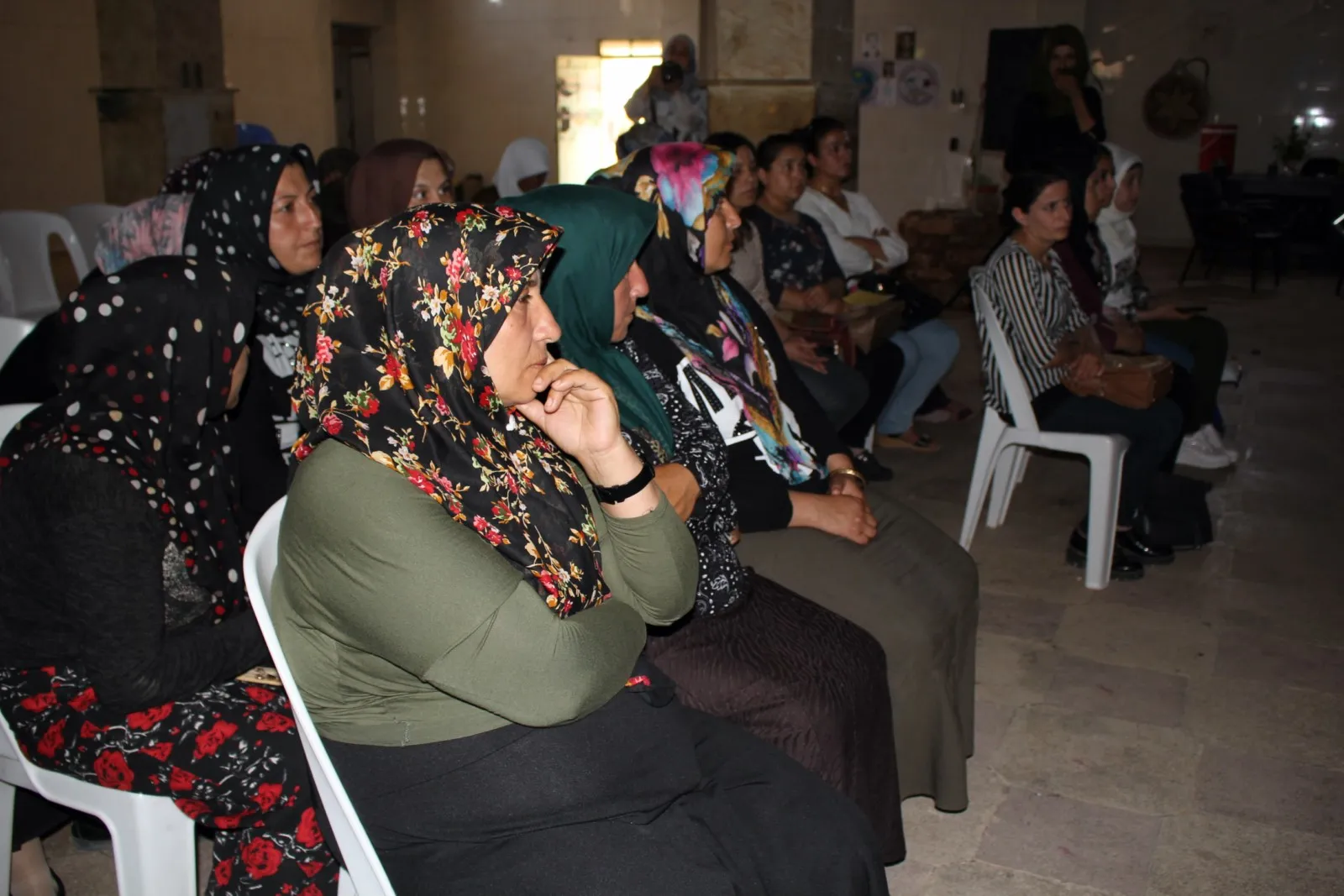 ندوة بعنوان "امرأة ناضجة انعكاس لمجتمع ناضج" في الشهباء