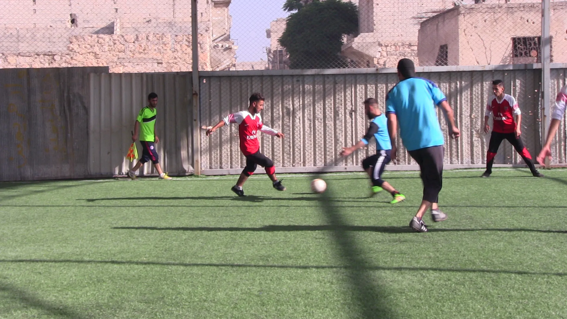 انطلاق دوري "شهداء مقاومة الشيخ مقصود" لكرة القدم في حلب