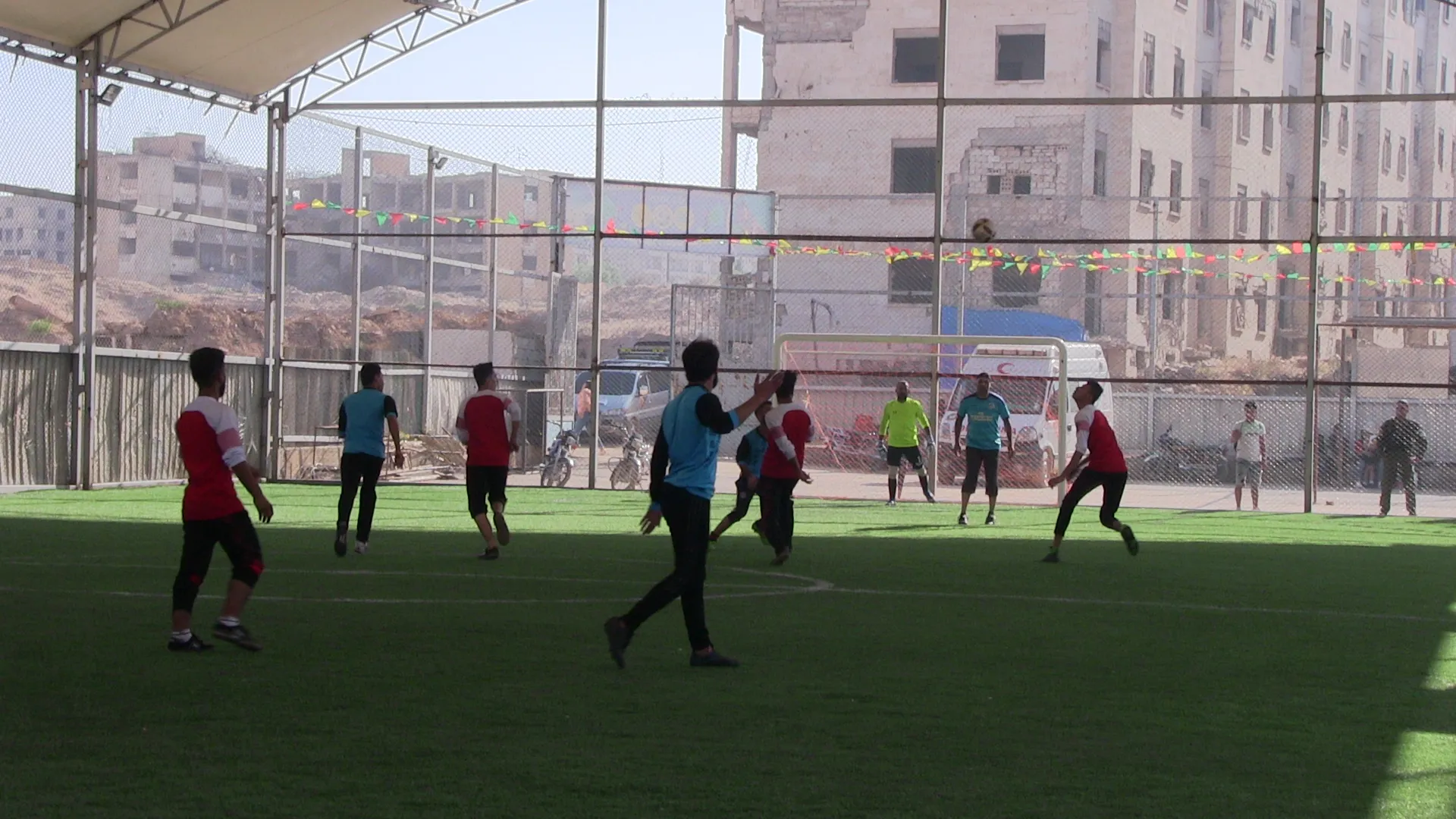 انطلاق دوري "شهداء مقاومة الشيخ مقصود" لكرة القدم في حلب