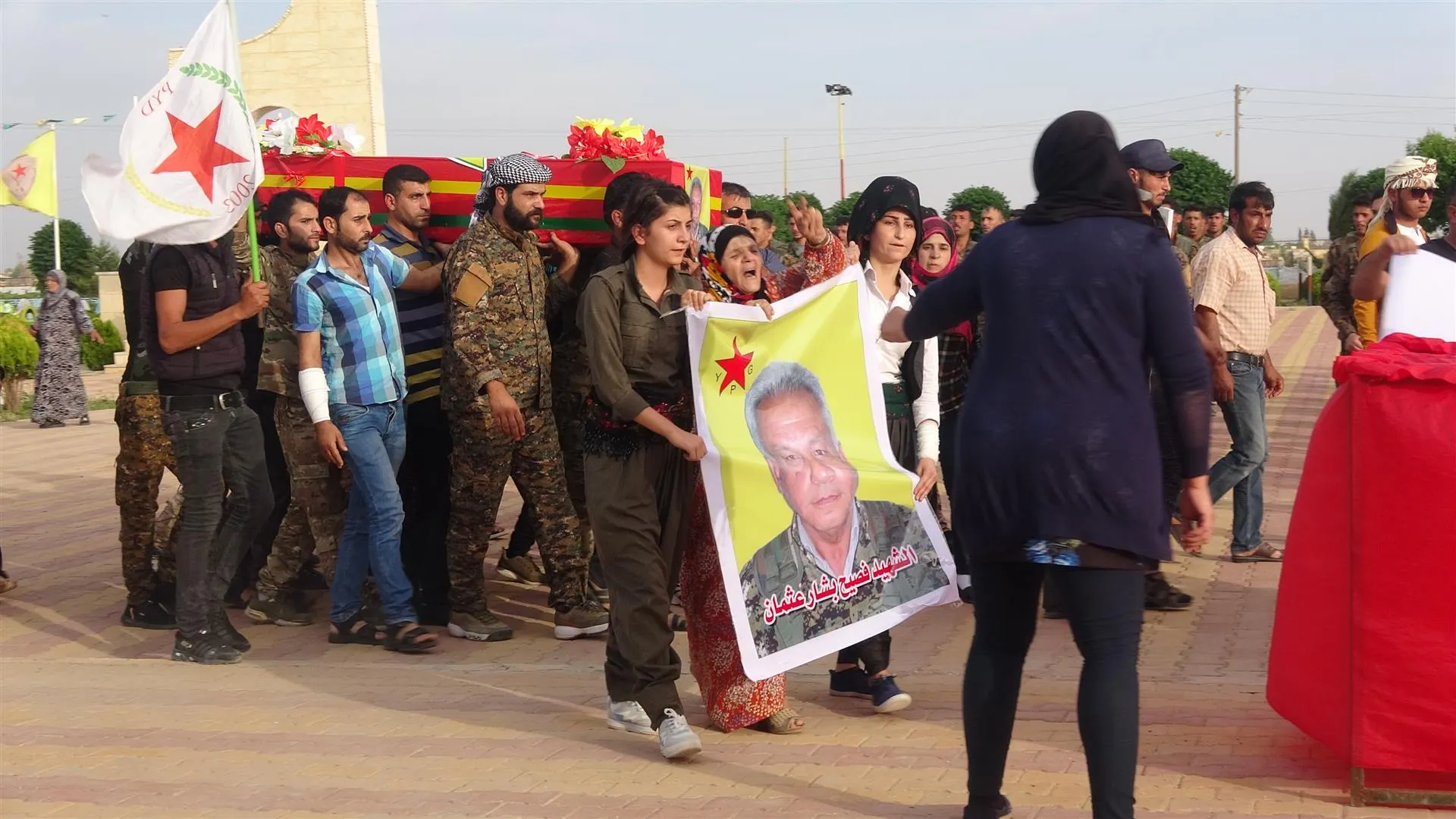 تشييع شهيد والإعلان عن سجل آخر في الحسكة