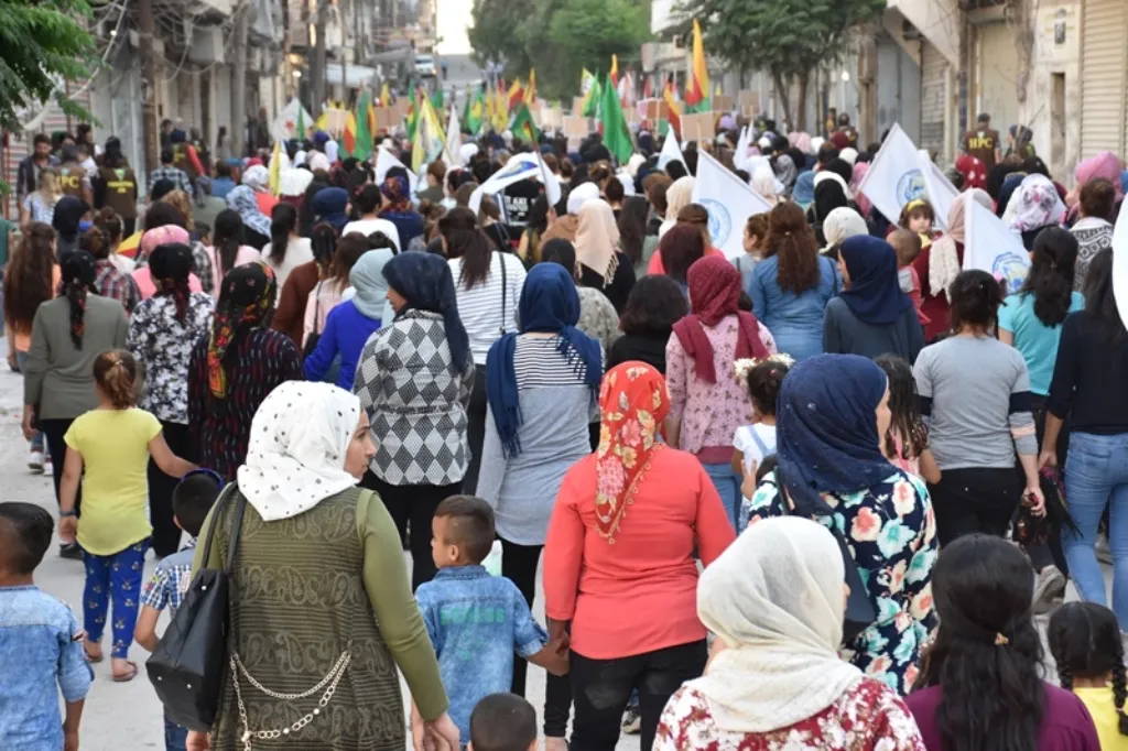 من حلب.. بروح مقاومة العصر وشيلادزي نستنكر الهجمات على عفرين وخاكورك