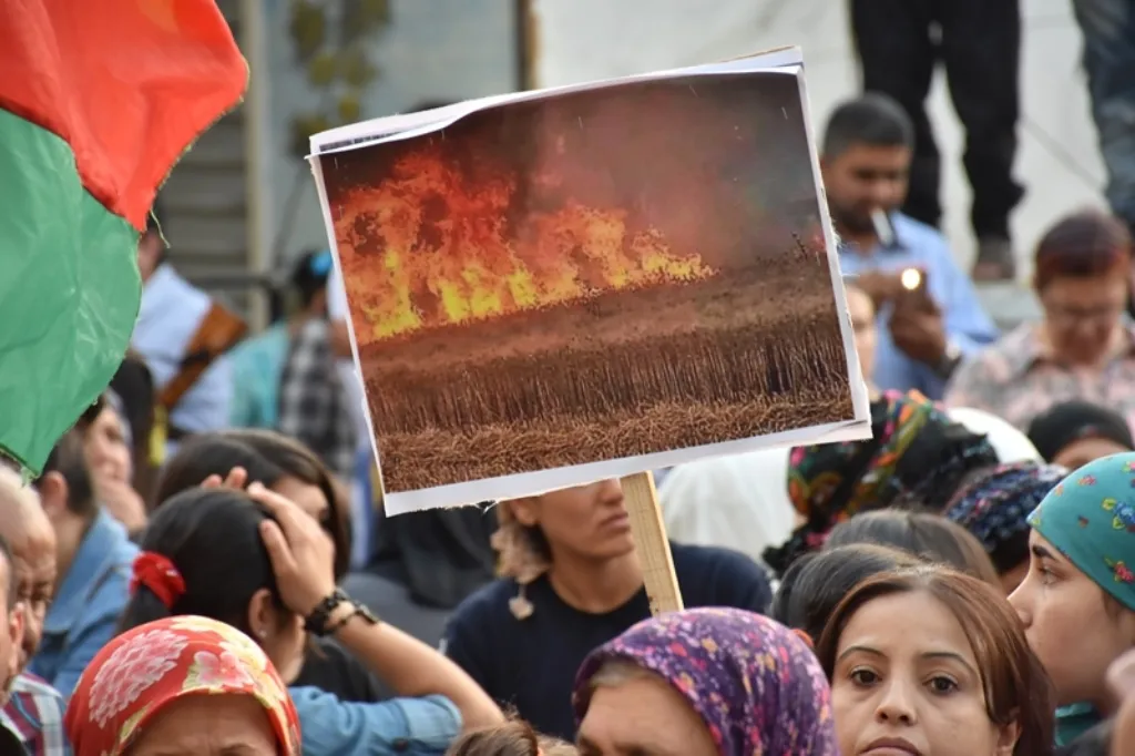 من حلب.. بروح مقاومة العصر وشيلادزي نستنكر الهجمات على عفرين وخاكورك