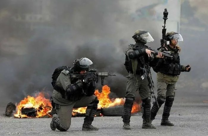 الجيش الإسرائيلي يعتقل 8 فلسطينيين ويهدم منشآت سكنية وزراعية بالضفة الغربية