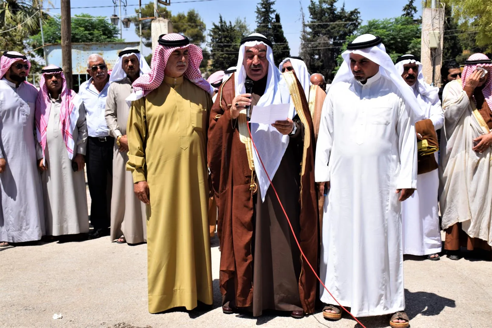 وجهاء العشائر في مقاطعة الحسكة يتقدمون بمطالب للمجتمع الدولي عبر بيان
