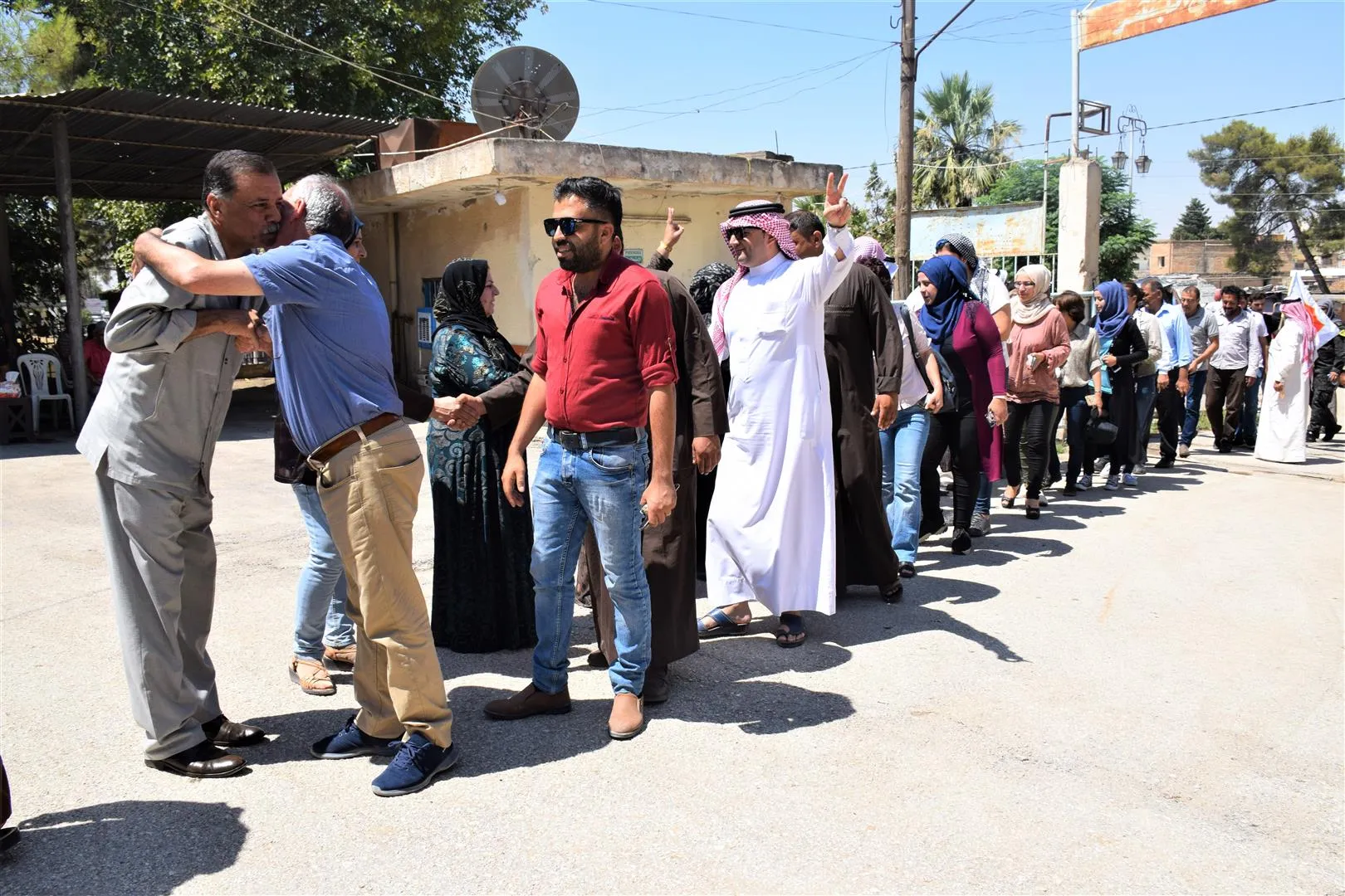 وجهاء العشائر في مقاطعة الحسكة يتقدمون بمطالب للمجتمع الدولي عبر بيان