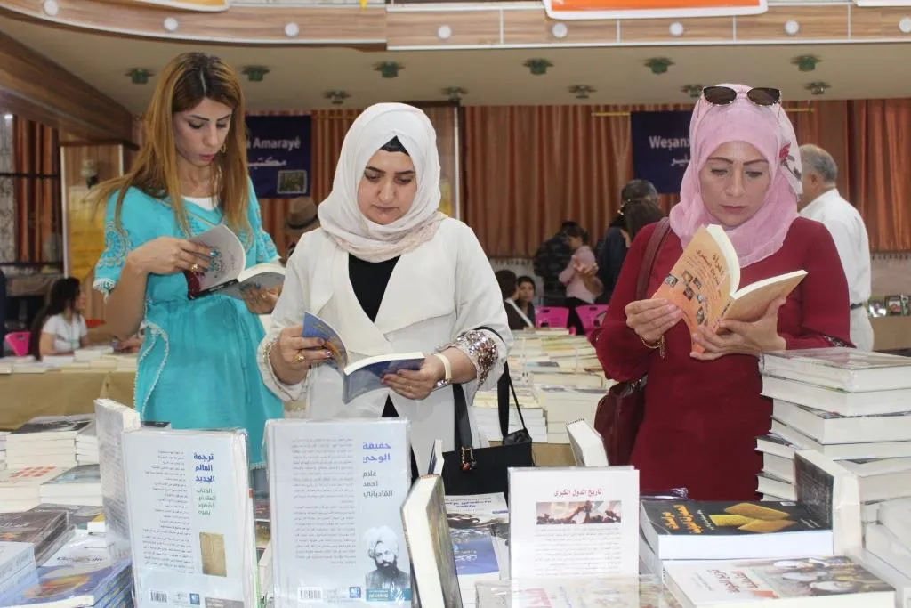 معرض الكتاب الثالث – هركول يستقطب زواراً من كردستان وأوروبا