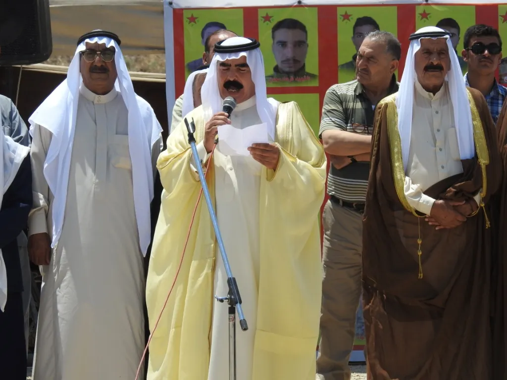 شيوخ ووجهاء عشائر ومكونات كري سبي: صامدون في وجه الاحتلال التركي