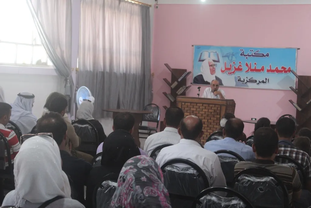 محاضرة بعنوان "التركمان أصول وجذور" في منبج