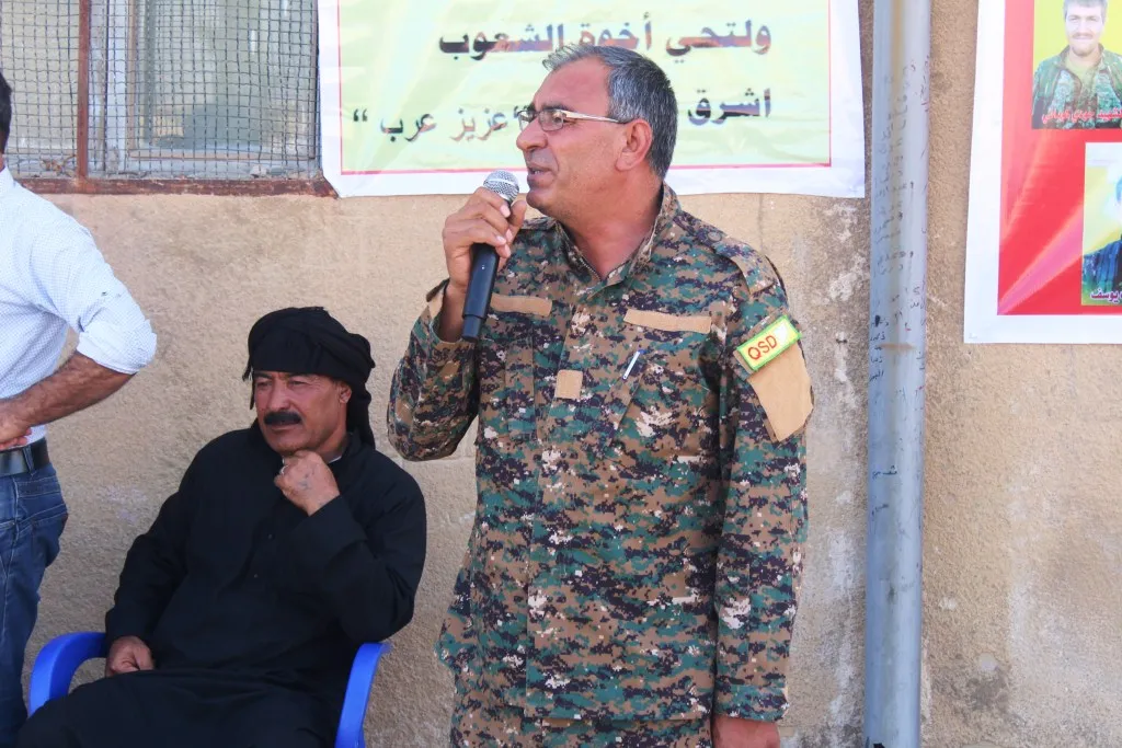 أهالي صرين يحتفلون بمرور الذكرى السنوية الرابعة لتحرير الناحية