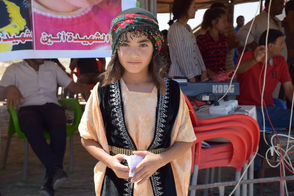 من فعاليات الدروع البشرية.. الأهالي عازمون على تحقيق الانتصار
