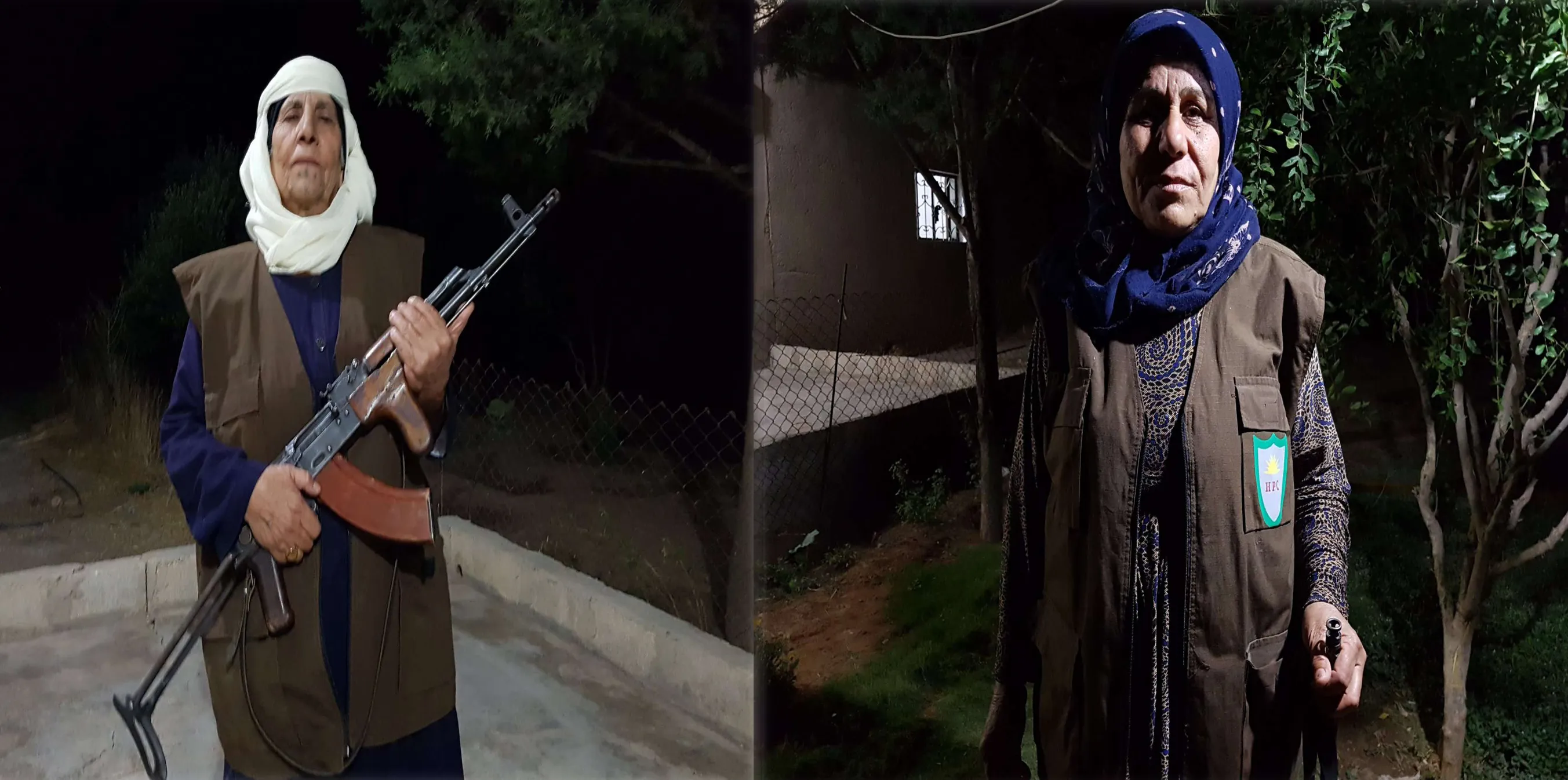 في ظل التهديد التركي...نساء كوبانيات يحمين قراهن