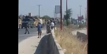 طيران النظام يستهدف بشكل مباشر رتلاً عسكريا لجيش الاحتلال التركي