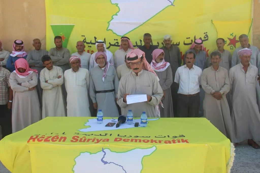 العشائر العربية غربي كوباني: سنكون مع ق س د جنوداً على الخطوط الأمامية