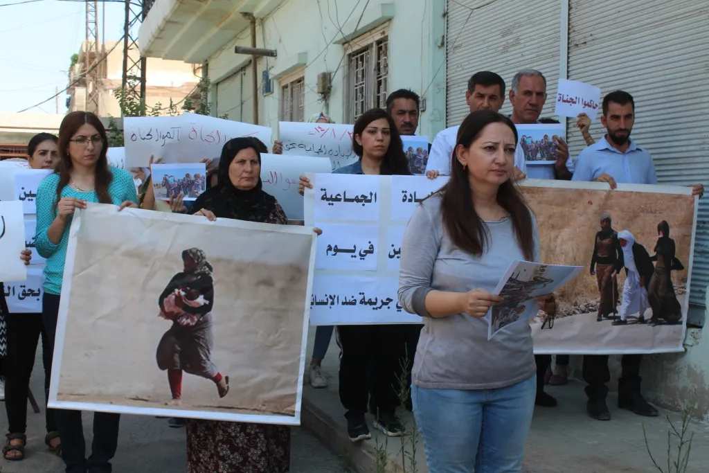 منظمات حقوقية وإنسانية تُطالب بإقامة محكمة لمقاضاة مرتكبي مجزرة شنكال