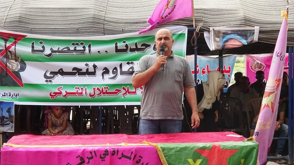 من خيمة النساء بالرقة النساء يؤكدن رفض الاحتلال التركي