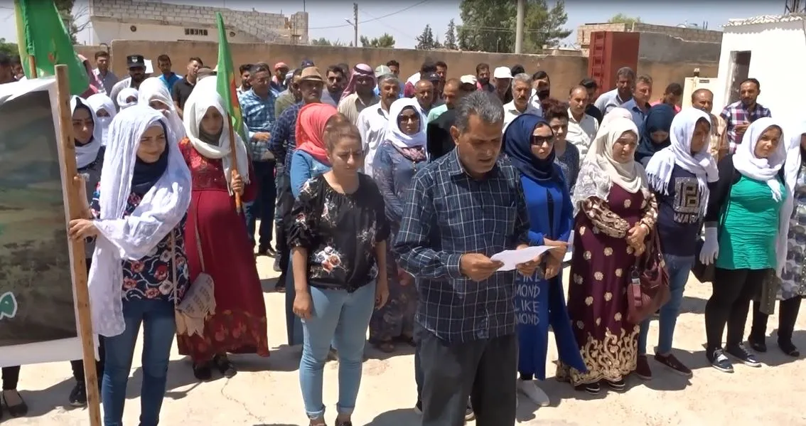 أعضاء مؤسسات تل براك ينددون بممارسات تركيا