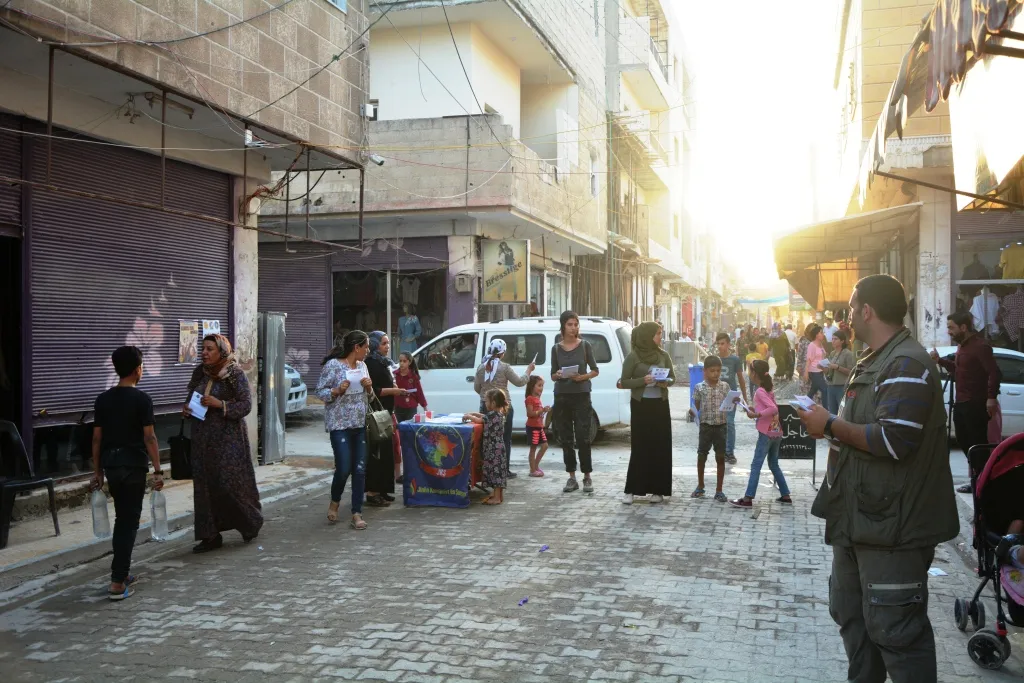حملة تحت شعار "احمي حريتك ضد الاحتلال"