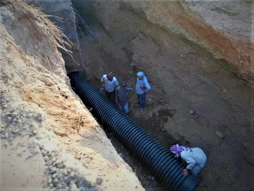 أهالي المنصورة على موعد مع حل مشاكل الصرف الصحي العالقة