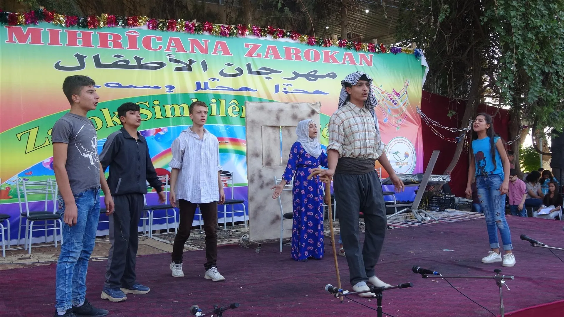 اختتام مهرجان الفن الخامس للأطفال في مقاطعة الحسكة بتقديم عروض تحاكي الواقع الحالي