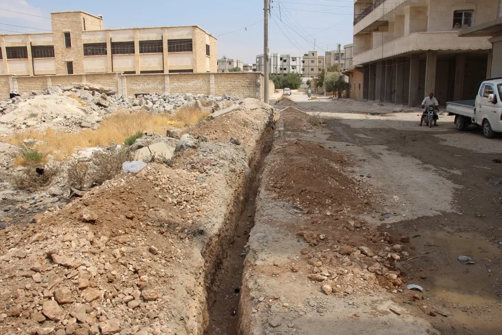 شركة الكهرباء بمنبج تنفذ مشاريع بعشرات الملايين