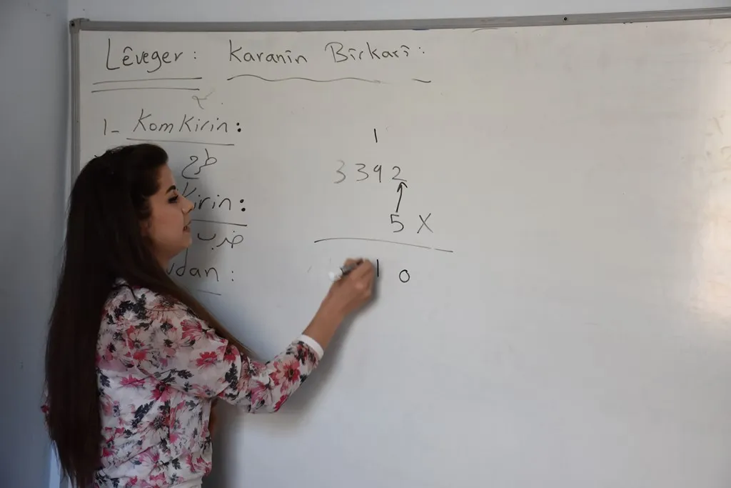 المدرسة الكردية الوحيدة في حلب