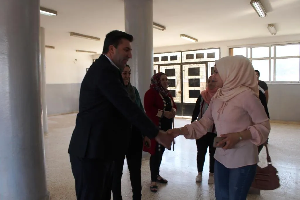 مع بداية العام الدراسي الإدارة الذاتية تتفقد وضع المدارس