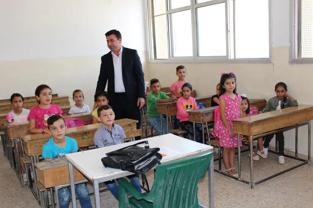 مع بداية العام الدراسي الإدارة الذاتية تتفقد وضع المدارس