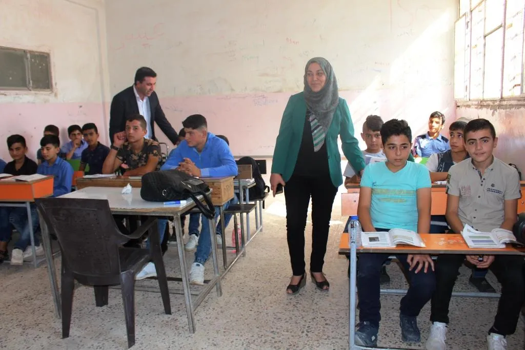 مع بداية العام الدراسي الإدارة الذاتية تتفقد وضع المدارس