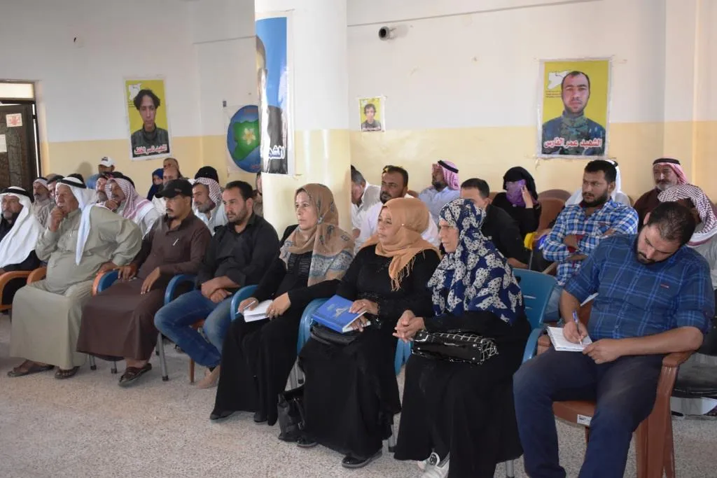 مناقشة نموذج مقترح التقسيمات الإدارية في ريف دير الزور المحرر