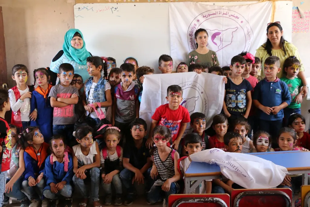 مجلس المرأة يُنظّم فعالية لأطفال المرحلة الابتدائية في حلب
