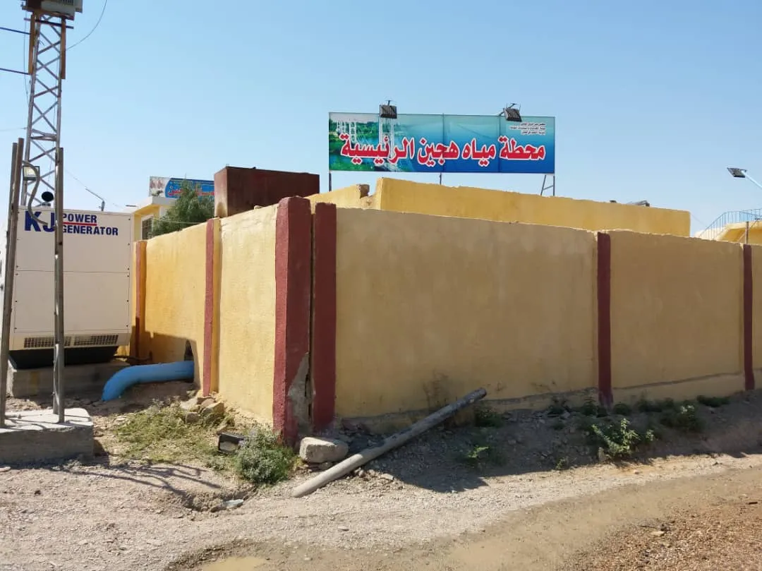 بلدية هجين تستكمل صيانة شبكات المياه المتضررة