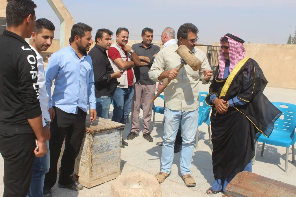 معرض الأدوات التراثية يهدف لإظهار تراث الأجداد