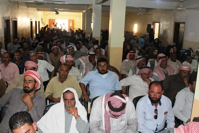 اجتماع في الشدادي للاستماع إلى مطالب الأهالي