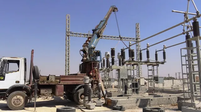محطة توليد كهرباء الجبسة قيد الإنجاز